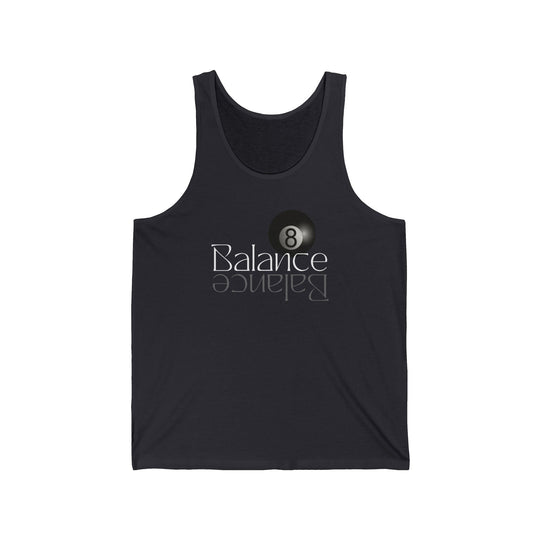 Balance 8 Ball Billiards - Unisex Tank Top - BFLY BILLIARDS