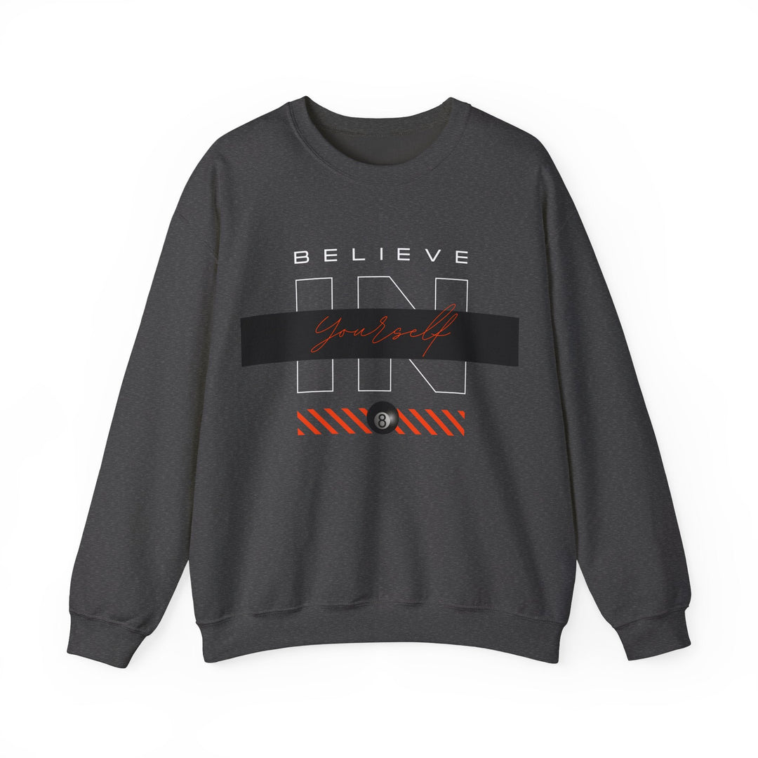 Believe in Yourself - 8 Ball - Unisex Crewneck Sweatshirt - BFLY BILLIARDS