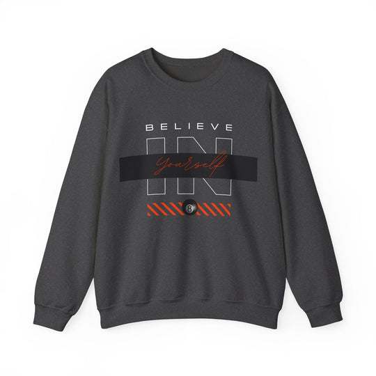 Believe in Yourself - 8 Ball - Unisex Crewneck Sweatshirt - BFLY BILLIARDS