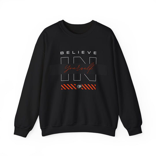 Believe in Yourself - 8 Ball - Unisex Crewneck Sweatshirt - BFLY BILLIARDS