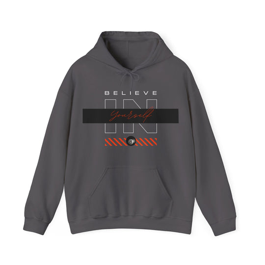 Believe in Yourself - 8 Ball - Unisex Pullover Hoodie - BFLY BILLIARDS