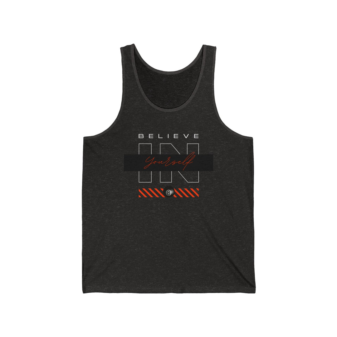 Believe in Yourself - 8 Ball - Unisex Tank Top - BFLY BILLIARDS