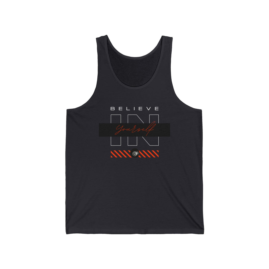 Believe in Yourself - 8 Ball - Unisex Tank Top - BFLY BILLIARDS