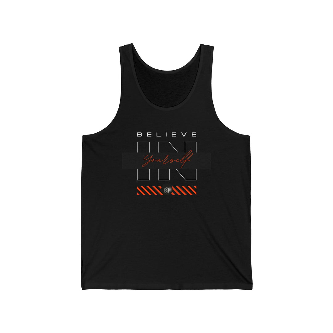 Believe in Yourself - 8 Ball - Unisex Tank Top - BFLY BILLIARDS