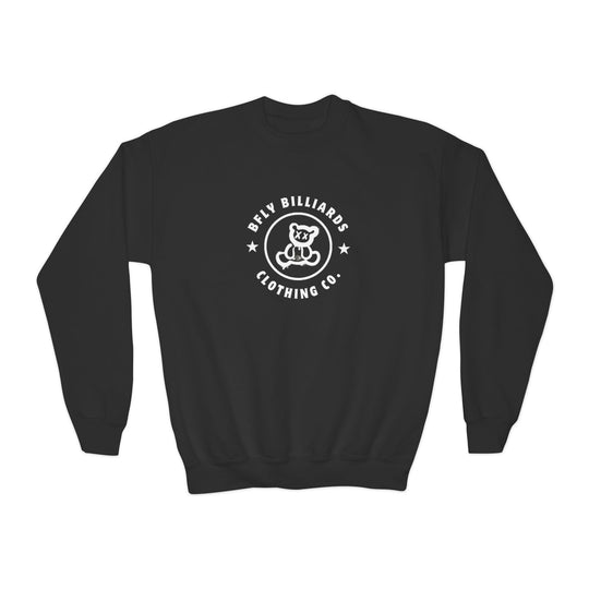 Bfly Billiards - Unisex Youth Crewneck Sweatshirt - BFLY BILLIARDS