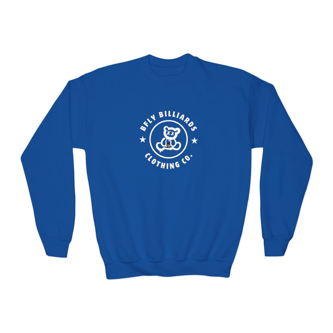 Bfly Billiards - Unisex Youth Crewneck Sweatshirt - BFLY BILLIARDS