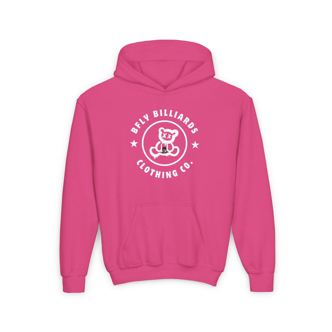 Bfly Billiards - Unisex Youth Pullover Hoodie - BFLY BILLIARDS