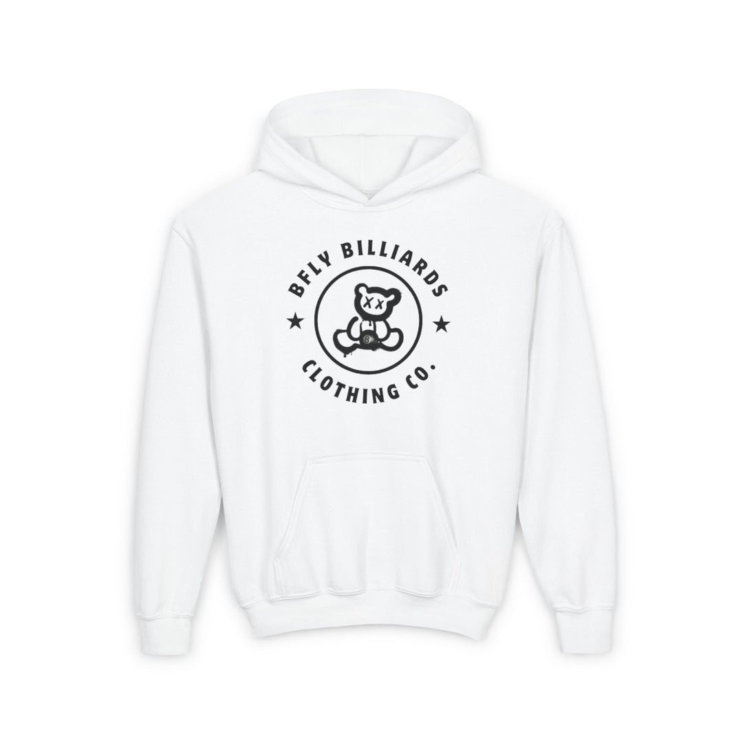 Bfly Billiards - Unisex Youth Pullover Hoodie - BFLY BILLIARDS