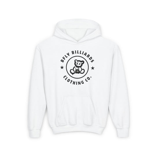Bfly Billiards - Unisex Youth Pullover Hoodie - BFLY BILLIARDS