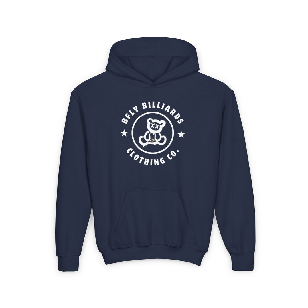 Bfly Billiards - Unisex Youth Pullover Hoodie - BFLY BILLIARDS
