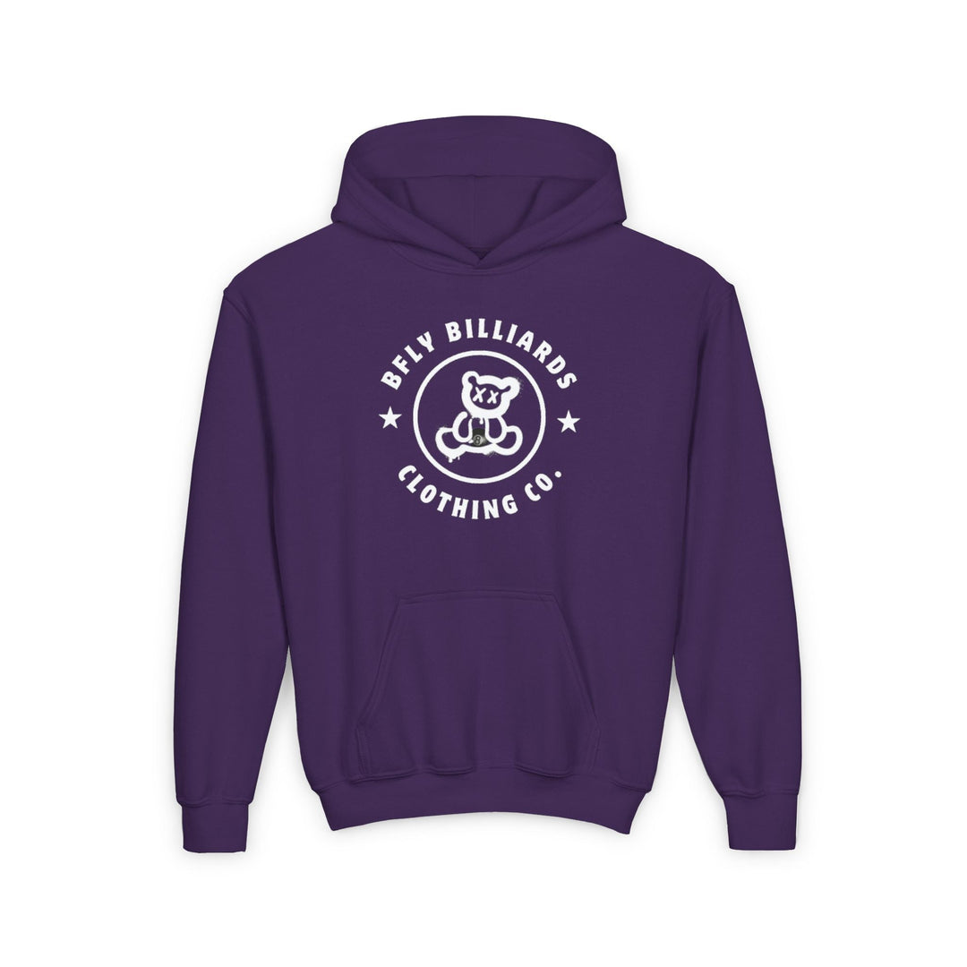 Bfly Billiards - Unisex Youth Pullover Hoodie - BFLY BILLIARDS