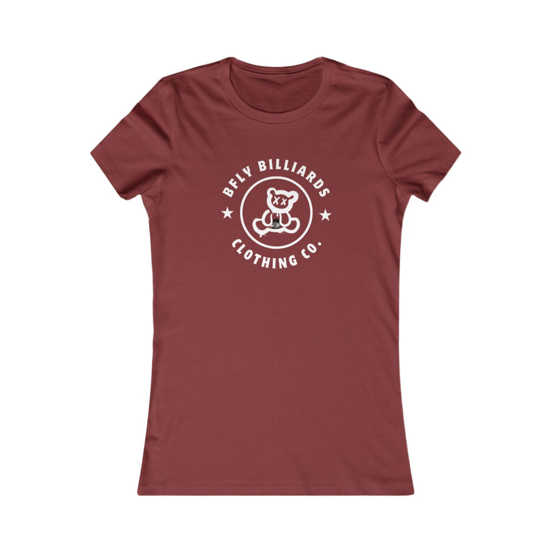 Bfly Billiards - Women's Fitted Tee - BFLY BILLIARDS