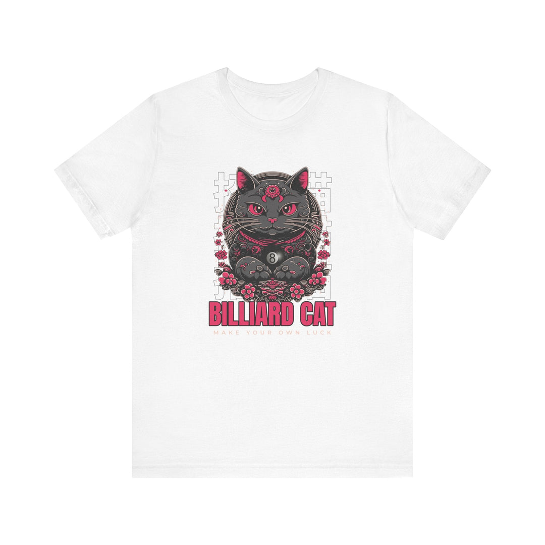 Billiard 8 Ball Cat - Unisex Softstyle Tee - BFLY BILLIARDS