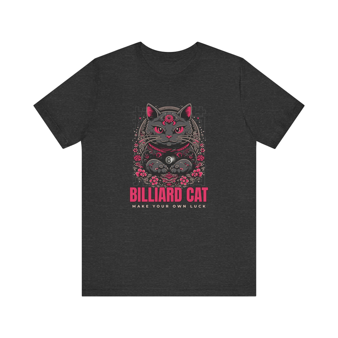 Billiard 8 Ball Cat - Unisex Softstyle Tee - BFLY BILLIARDS