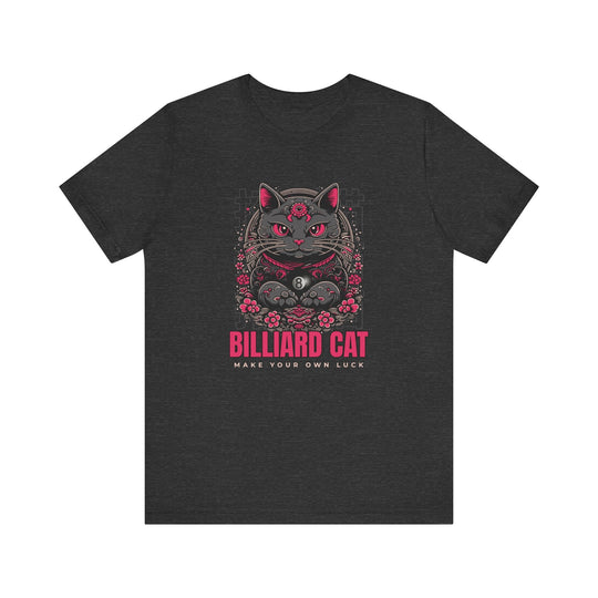 Billiard 8 Ball Cat - Unisex Softstyle Tee - BFLY BILLIARDS