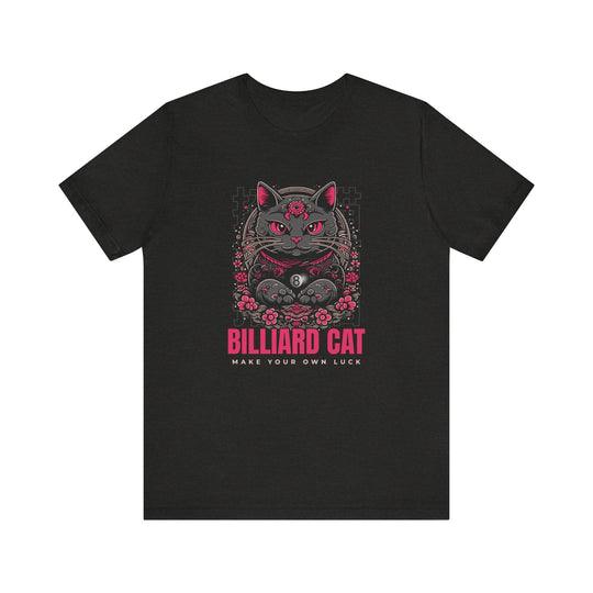 Billiard 8 Ball Cat - Unisex Softstyle Tee - BFLY BILLIARDS