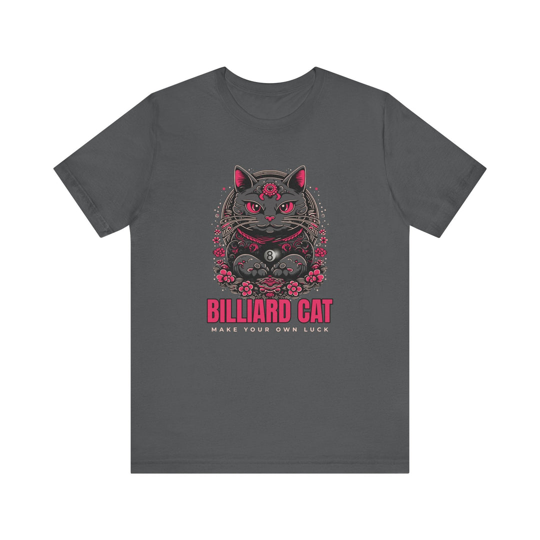Billiard 8 Ball Cat - Unisex Softstyle Tee - BFLY BILLIARDS