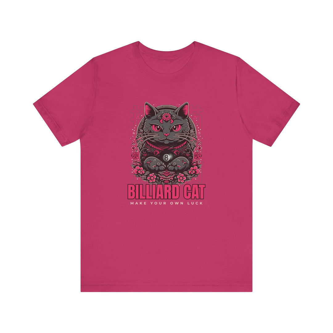 Billiard 8 Ball Cat - Unisex Softstyle Tee - BFLY BILLIARDS