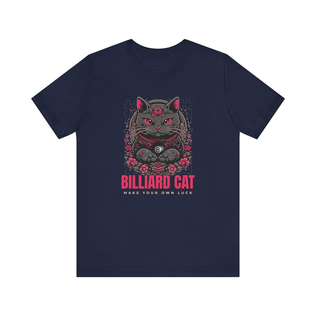 Billiard 8 Ball Cat - Unisex Softstyle Tee - BFLY BILLIARDS