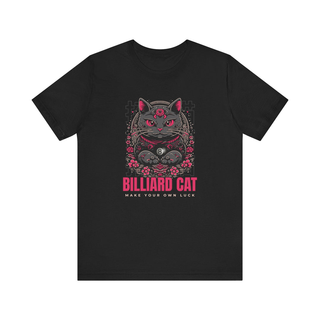 Billiard 8 Ball Cat - Unisex Softstyle Tee - BFLY BILLIARDS