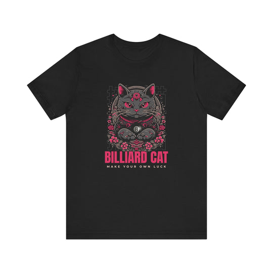 Billiard 8 Ball Cat - Unisex Softstyle Tee - BFLY BILLIARDS