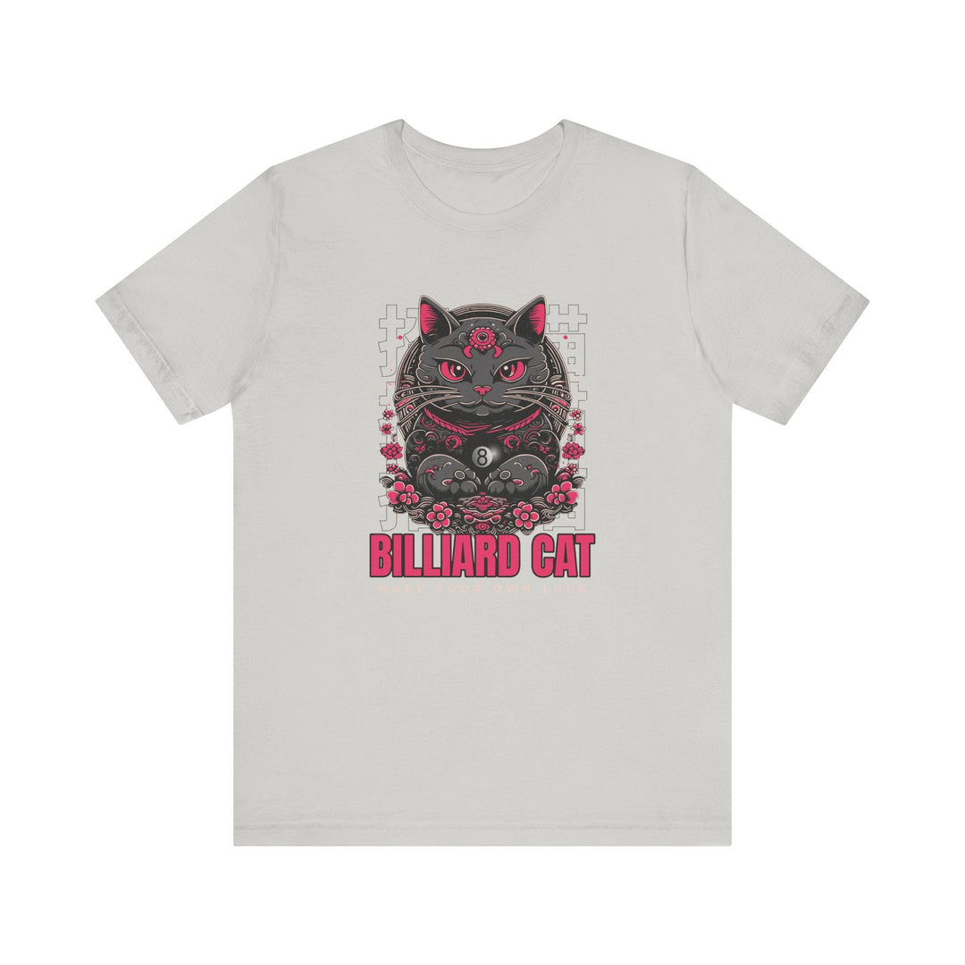 Billiard 8 Ball Cat - Unisex Softstyle Tee - BFLY BILLIARDS