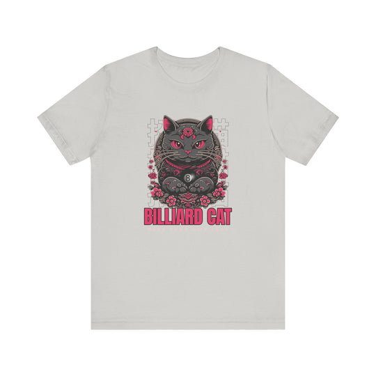 Billiard 8 Ball Cat - Unisex Softstyle Tee - BFLY BILLIARDS