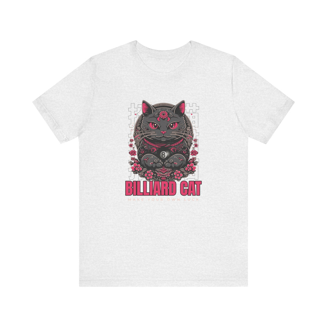Billiard 8 Ball Cat - Unisex Softstyle Tee - BFLY BILLIARDS