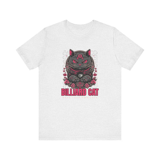 Billiard 8 Ball Cat - Unisex Softstyle Tee - BFLY BILLIARDS