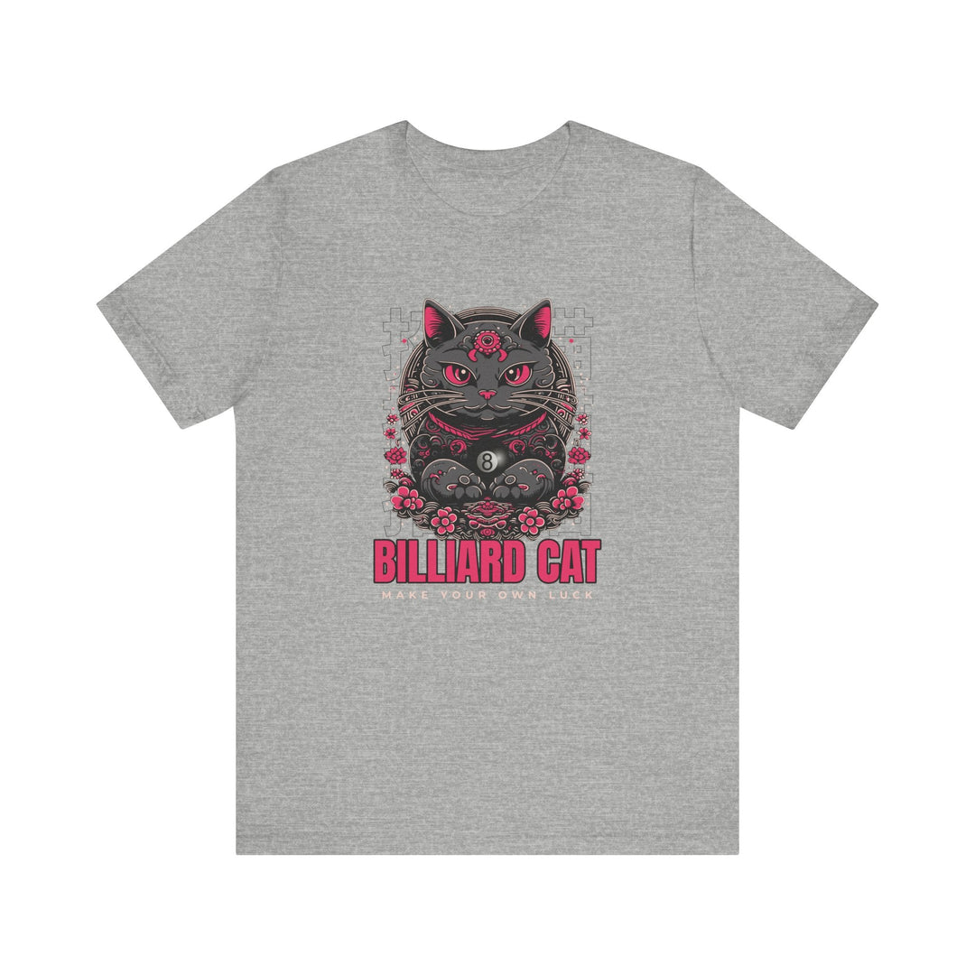 Billiard 8 Ball Cat - Unisex Softstyle Tee - BFLY BILLIARDS