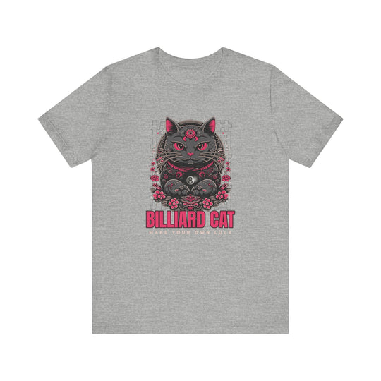Billiard 8 Ball Cat - Unisex Softstyle Tee - BFLY BILLIARDS