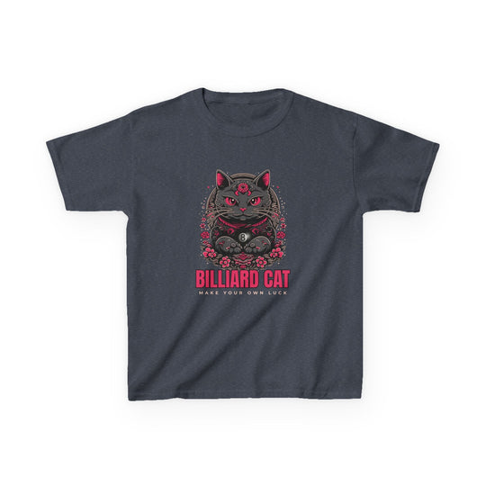 Billiard 8 Ball Cat - Youth Cotton Tee - BFLY BILLIARDS