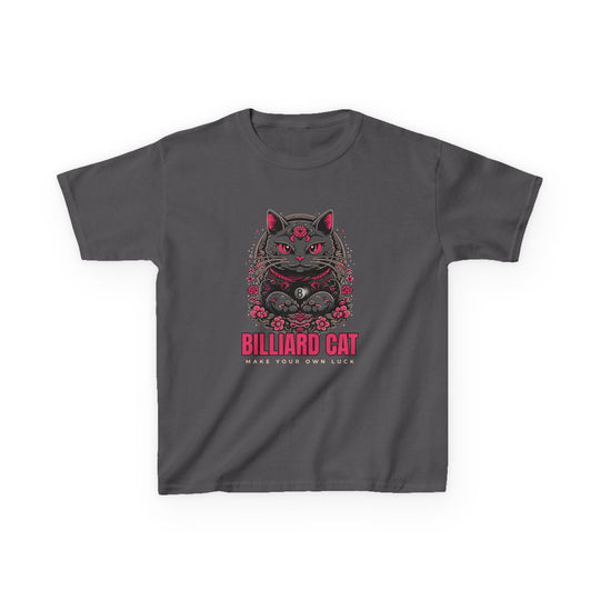Billiard 8 Ball Cat - Youth Cotton Tee - BFLY BILLIARDS
