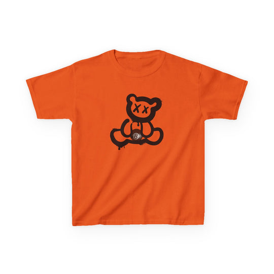 Billiard Bear Black Logo - 8 Ball - Youth Cotton Tee - BFLY BILLIARDS