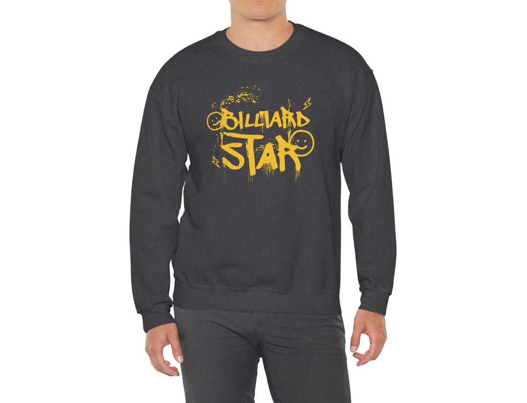 Billiard Star - Custom Crewneck Sweatshirt - BFLY BILLIARDS