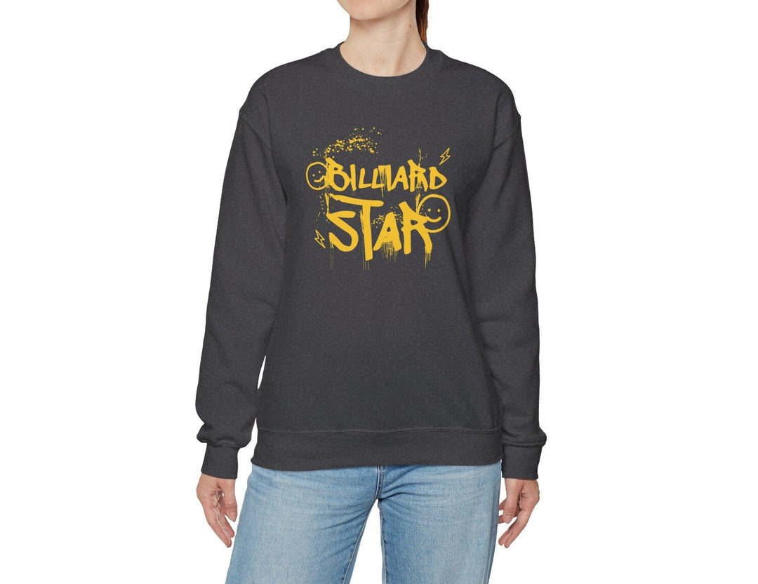 Billiard Star - Custom Crewneck Sweatshirt - BFLY BILLIARDS