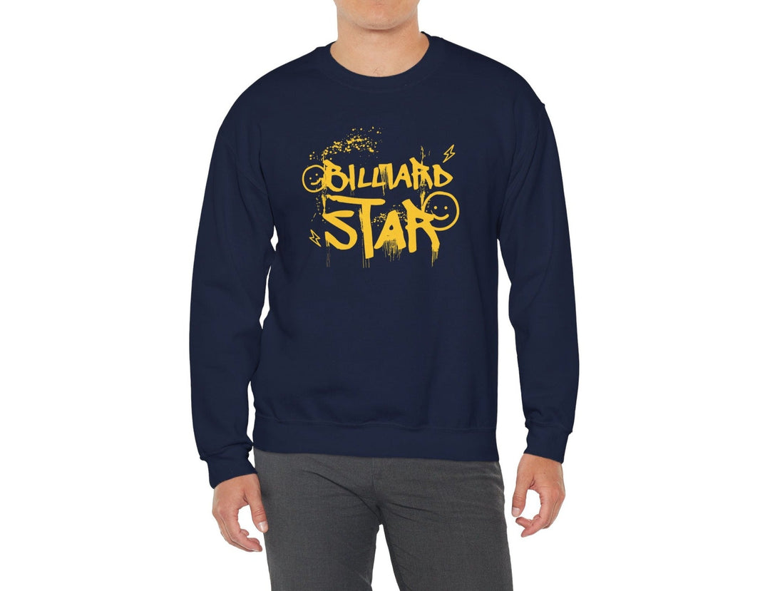 Billiard Star - Custom Crewneck Sweatshirt - BFLY BILLIARDS