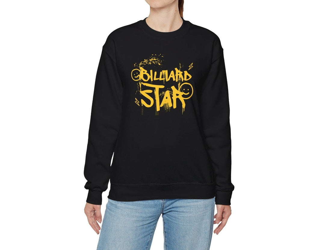 Billiard Star - Custom Crewneck Sweatshirt - BFLY BILLIARDS