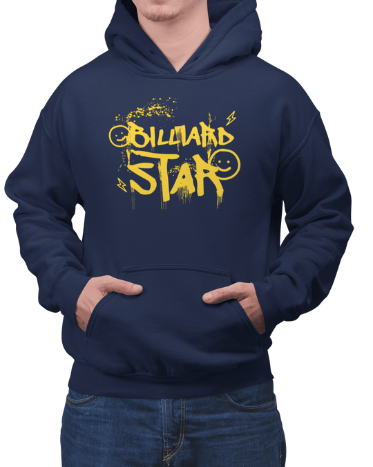Billiard Star - Custom Pullover Hoodie - BFLY BILLIARDS