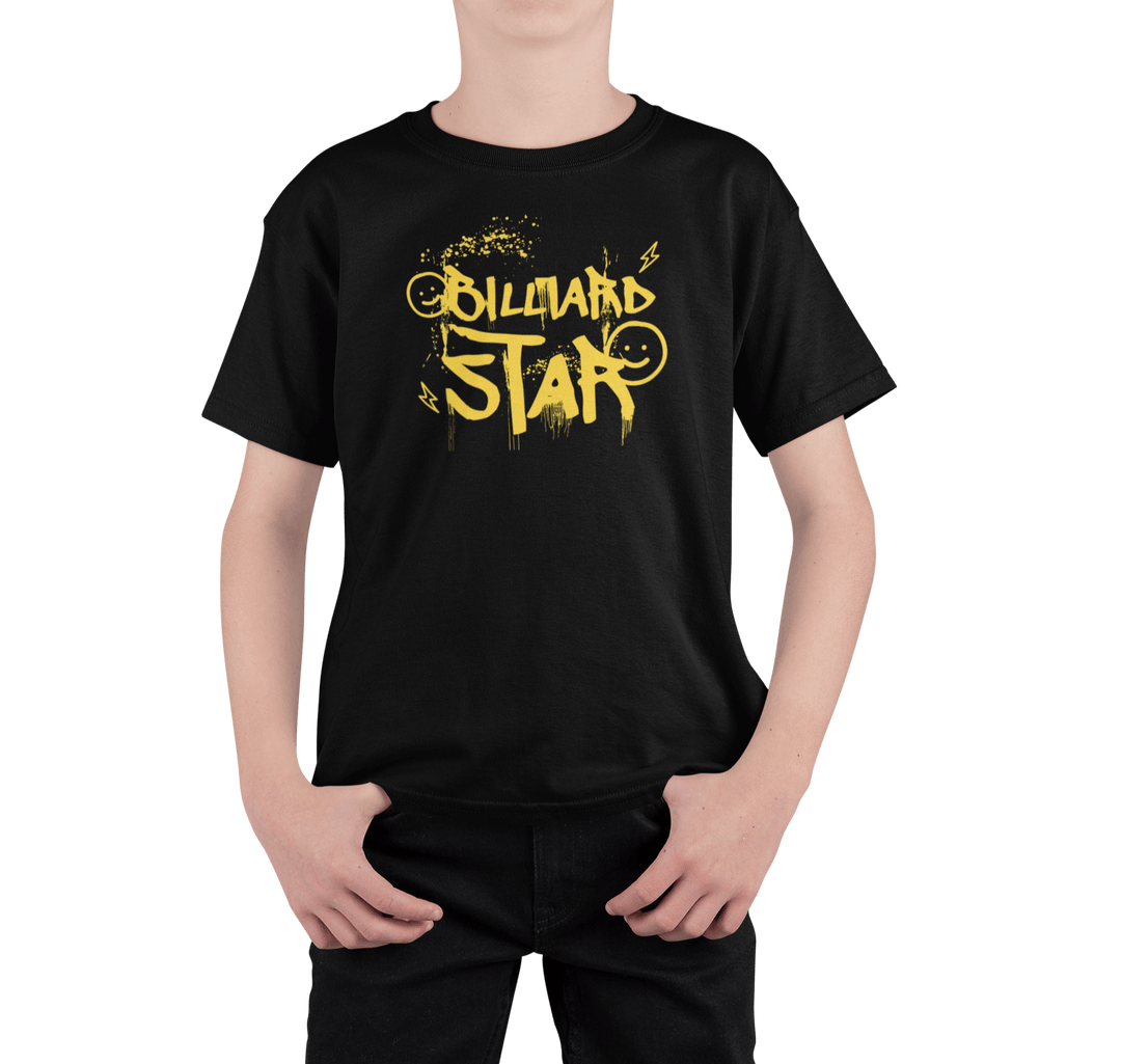 Billiard Star - Custom Youth Cotton Tee - BFLY BILLIARDS