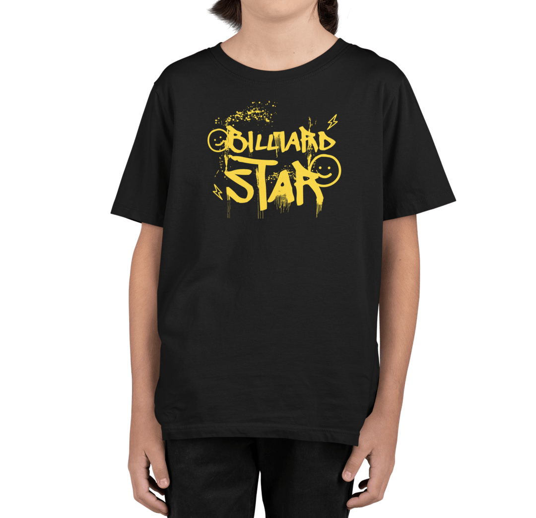 Billiard Star - Custom Youth Cotton Tee - BFLY BILLIARDS