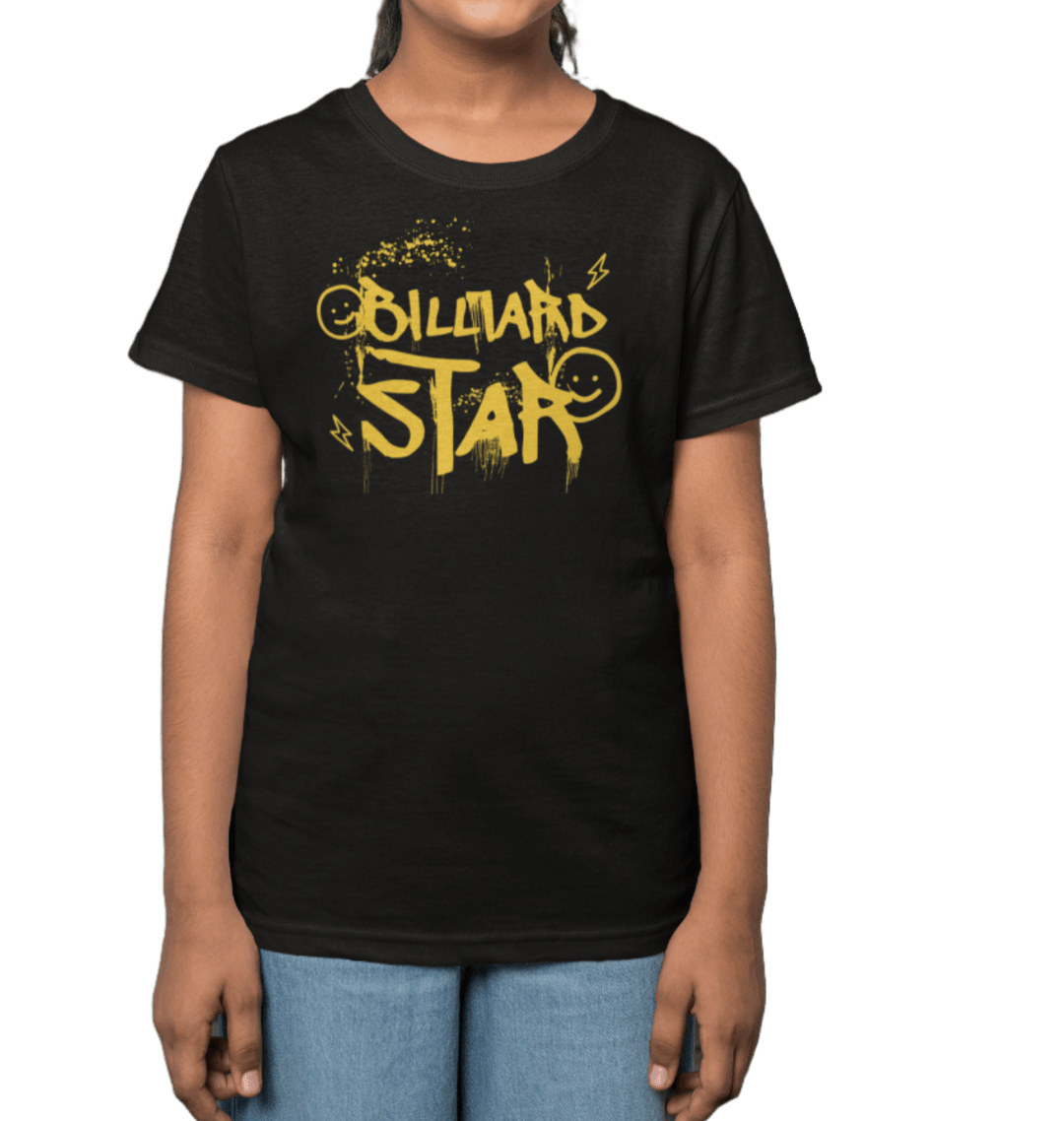 Billiard Star - Custom Youth Cotton Tee - BFLY BILLIARDS