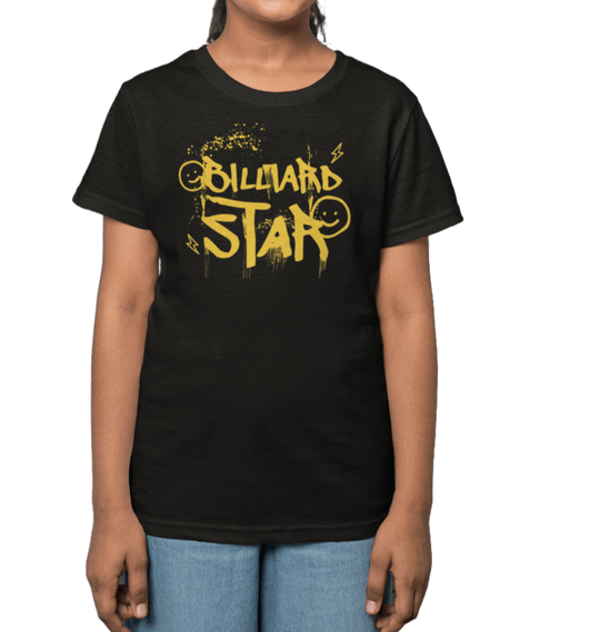 Billiard Star - Custom Youth Cotton Tee - BFLY BILLIARDS