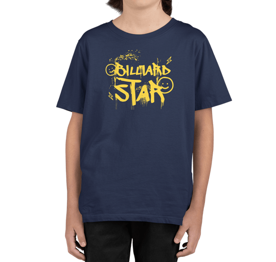 Billiard Star - Custom Youth Cotton Tee - BFLY BILLIARDS