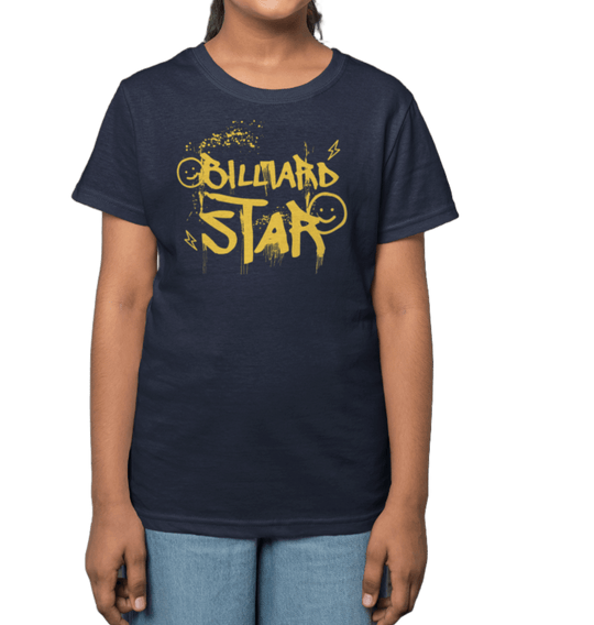 Billiard Star - Custom Youth Cotton Tee - BFLY BILLIARDS