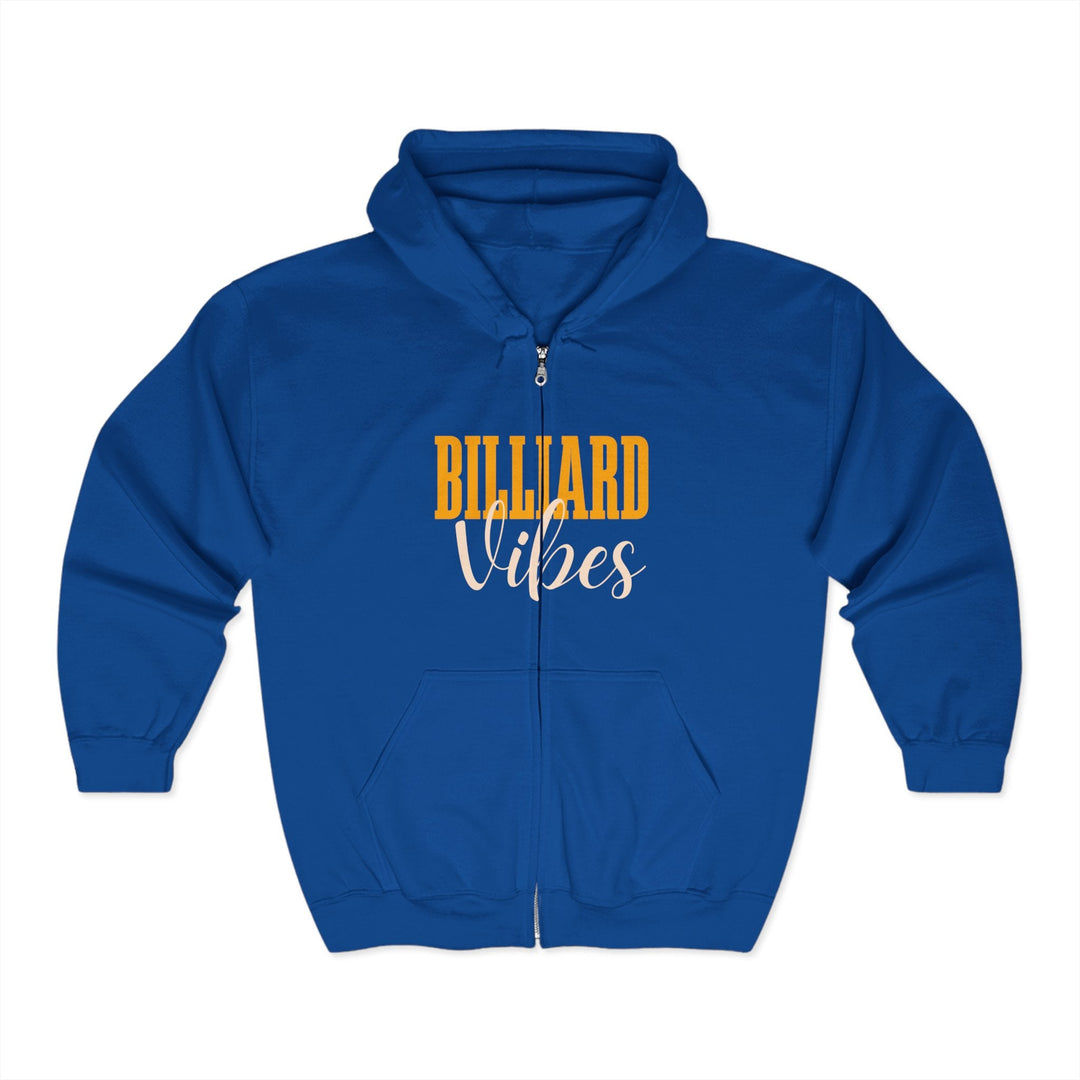 Billiard Vibes - Full Zip Hoodie - BFLY BILLIARDS