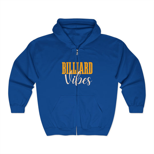Billiard Vibes - Full Zip Hoodie - BFLY BILLIARDS