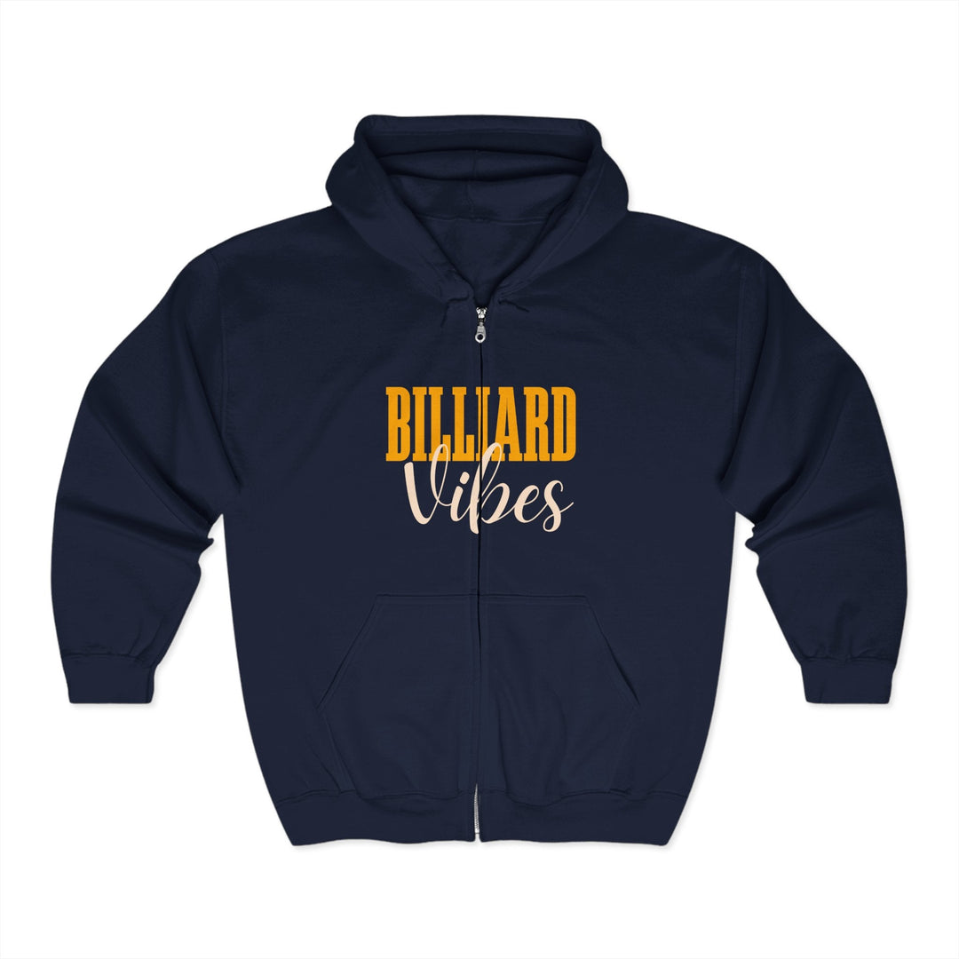 Billiard Vibes - Full Zip Hoodie - BFLY BILLIARDS