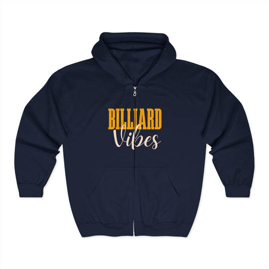 Billiard Vibes - Full Zip Hoodie - BFLY BILLIARDS
