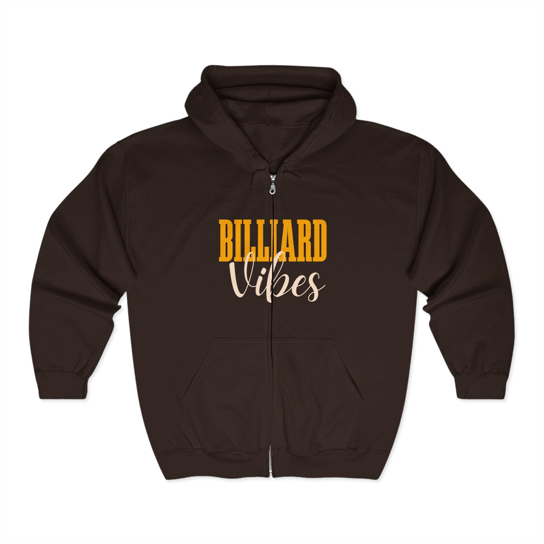 Billiard Vibes - Full Zip Hoodie - BFLY BILLIARDS